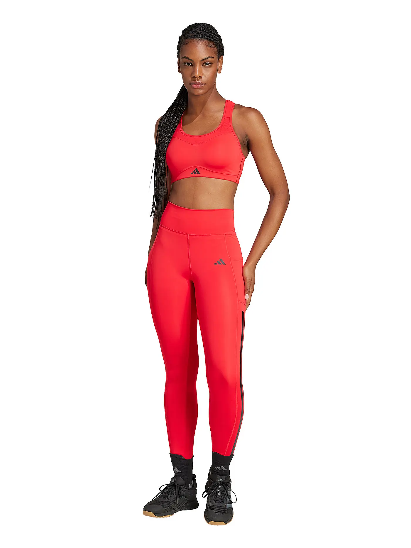 ADIDAS | Damen Fitnesstight Opt 3S | 